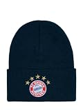 FC Bayern München | Strickmütze Logo | Kinder | Navy