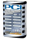 PCI Nanofug Premium 15 kg Nr. 16 Silbergrau Variabler Flexfugenmörtel, für alle Fliesen und Natursteine Verfugen Fliesen Sik