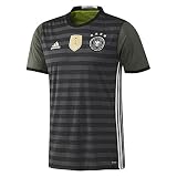 adidas Unisex Kinder Dfb Heim Y Wm 2014 Trikot, Grau (Gris - Dark Grey Heather/Off White/Base Green S15), Gr. 152 (11-12 Jahre) EU
