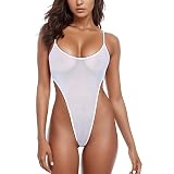 Body Damen Sexy-Dessous Set Reizwäsche Ungepolstert Hinten Offen Reizwäsche Breit Frauen Dessous Curvy Elegant Wetlook Bodystockings Durchsichtes Mesh Bodysuit Dessous Set Mit Strümp
