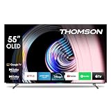 Thomson 55 Zoll (139 cm) OLED 4K UHD Google TV Sprachsteuerung Triple Tuner Smart TV - 55OG8S24-2024