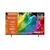 Grundig 50 VOE 84 Q Fernseher 50 Zoll (126 cm) QLED TV, VPI 1800, Google TV, 4K UHD, Dolby Vision, HDR10+, Motion Picture Improvement, Chromecast Built-in, Bluetooth, Smart TV, Schw