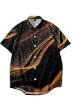 Kurzarm Herren Urlaub Outdoor Reise Casual Strandshirt Knopfleiste Vintage Trend Druck Shirt Leichte Mode Gutaussehend Hawaii Hemd EE-01 3XL