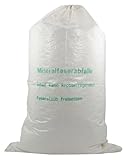 Mineralwoll Saecke Mineralwolle/KMF Bag 220 cm Entsorgung Sack TRGS 521, w