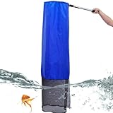 Aquarium-Angelnetz, Angelkescher, schwimmender Fischkescher, Mehrzweck-Unterhaltungswerkzeug für Süßwasser, Salzwasser und S