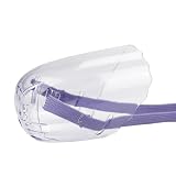 Zdprkqzvz Katzen Maulkorb AntiBite Hunde Fellpflege Maulkorb Transparent PVC Maulkorb für Kleintiere Baden & H