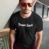 World of Football T-Shirt Dinamo Zagreb Old 1c schwarz - L