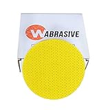 Profi Klett-Schleifscheiben Schleifpapier Schleifgitter von Wabrasive | geeignet für Flex Schleifgiraffe Deckenschleifer Trockenbauschleifer und Tellerschleifer | ø 225mm - Korn 100-25 Stück