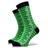 40YARDS American Football Socken Spielfeld - One Size (Einheitsgröße: 37-46), Unisex für Männer, Frauen & Kinder - Geschenk für Football F