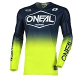 O'Neal Herren Mayhem Hexx Trikot für Erwachsene, Blau/Neon, Größe L