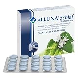 ALLUNA Schlaf - pflanzliches Schlafmittel zur Besserung von Ein- und Durchschlafproblemen - gut verträglich, keine Abhängigkeit - 1 x 20 Filmtab