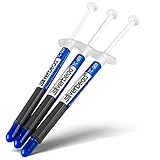 Silverbead Wärmeleitpaste [3 Stück] Hochleistungs Thermische Thermal Paste Grease Compound TC-009 | für alle CPU Kühler PC GPU LED SMD IC Heatsink Kühlkörper Wasserkühlung Notebook & Laptop PS4