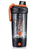 VOLTRX Shaker Flasche, Gallium USB C wiederaufladbare elektrische Mixer, Shaker Tassen für Protein-Shakes und Mahlzeit Ersatz Shakes, BPA frei, mit Tritan, 24oz g