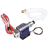Zeelo E3D V6 Hot End Full Kit 1,75 mm 12 V Bowdenabstand Extruderkopf RepRap, 3D-Drucker Extruder Teile Zubehö