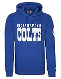 New Era - NFL Indianapolis Colts Team Logo and Name Hoodie Farbe Colts Blau, Größe 4XL