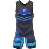 SMMASH Orion Ringeranzug für Herren, Wrestling Singlet, Material Atmungsaktiver und Haltbar, Bodysuit mit Gummizug an der Beinöffnung, Ringer Trikot, Hergestellt in der EU (M)