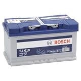 Bosch S4 010 Autobatterie 80 Ah - 740 A - 12 V, Blei-Säure-Batterie für Fahrzeuge ohne Start-Stopp-Automatik - Polarität: links - rechts +, 315 x 175 x 175