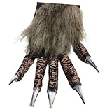 VALICLUD 1 Paar Halloween-Handschuhe Grusel Biest Handschuhe Schminkhandschuhe Wolfskrallenhandschuhe Bekleidung Horror-Handschuhe Wolfshandschuh bilden Requisiten das B