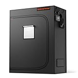Spider Farmer Growzelt 120x60x150 cm für Indoor Lichtdicht und Wasserdicht Anbauzelt Grow Tent Growschrank für Homegrowing Pflanzenzucht Gewächshaus Indoor Zuchtzelt für SF2000