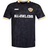 JAKO SG Dynamo Dresden Away Replica Trikot Home Jersey (DE/NL/SE/PL, Alphanumerisch, L, Regular, Regular, schwarz)
