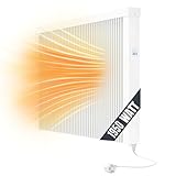 eVARMO Areo Smart 1950 W Elektroheizung Wandmontage - Elektroheizkörper mit Thermostat - elektrische Heizung Smart Home - App steuerbare Heizung WLAN steuerbar - digitale Elektroheizung mit R