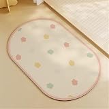 Simple Badezimmerteppich Badematte rutschfest, Bathroom Mat Mats, Diatomite Stone Bath Mat, Badezimmer Teppiche, Duschvorleger Schnelltrocknend, FußMatte Badezimmer Duschmatte Stein 80x150