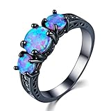Ring Ringe Damen Bijouterie Herren Stilvolle Schwarze Ringe Damen Eheringe Verlobungsringe Damen Partyschmuck 12 Schw