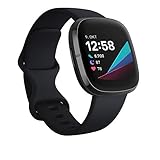 Fitbit Sense Advanced Smartwatch with Tools for Heart Health, Stress Management & Skin Temperature Trends, Carbon/Graphite Stainless S