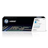 HP 201X (CF401X) Blau Original Toner mit hoher Reichweite für HP Color Laserjet Pro M252, M274n, M277, XL