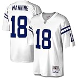 Mitchell & Ness Herren Indianapolis Colts T Shirt, Weiß, M EU
