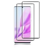 VideoSecu 2 Stück Schutzfolie für Panzerglas für Huawei P30 Pro Displayschutzfolie, Blasenfrei Schutzglas für Huawei P30 Pro Panzerfolie, 9H Panzer Schutz Glas für Huawei P30 Pro Displayschutz F