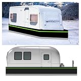 Fxiaobin Einfache Installation Wohnmobil Abdeckung 0,8 m hoch Wohnwagen Garage Bequeme Lagerung Campingzubehör Für Wohnmobil Wohnwagen Abdeckung,26m/85