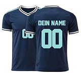 Deutschland Trikot Kinder/Herren, Personalisiert WM 2026 Fussball Trikot mit Eigenem Namen/Nummer für Jungen Set Erwachsene Jersey Trainingsanzug Geschenk