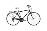Letoule Tropaiz City-Bike, 28 Zoll, 6 Gänge, Stahl Man, dunkel (schwarz), Größe 54