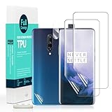 Ibywind Schutzfolie kompatibel mit OnePlus 7 Pro/OnePlus 7T Pro,[Kamera Schutzfolie][Carbon Fiber Folie für die Rückseite][Fingerabdruck kompatibel][Blasenfrei]