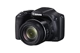 Canon SX520 HS PowerShot Digitalkamera (16 MP, 7,5cm (3 Zoll) LCD-Display,CMOS, 42-Fach Opt. Zoom) schw