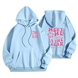 2-teiliges Outfit für Damen, trendiger Buchstabendruck, langärmelig, Sweatshirt und Sweathose, Trainingsanzug, Herbst, Winter, lockerer Pullover, Hoodie, Tops, Baggy-Jogginghose, Anzüge, 004 x