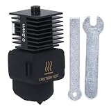 3D -Drucker Hotend Abnehmbares gehärtetes Stahldüsen -Kit Extruder -Ersatzzubehör für Bambu Lab A1 A1 Mini (0.2mm)