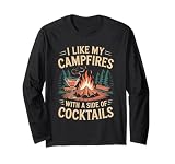 Ich mag meine Lagerfeuer mit einer Beilage von Cocktails Vintage Glamper Lang