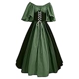 AMDOLE and Plus Dress Women Fashion Gown Vintage Dress Cosplay Party Evening Night Formal Long Dress Plus Size Dresses Casual Summer, K, XL