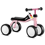 PUKY PUKYLINO | Kinder Laufrad ab 1 Jahr | Optimale Mobilitätsentwicklung & Lauflernrad ab 1 Jahr | Hochwertiger Stahl mit stoßfester Pulverbeschichtung | Balance Bike & Float-L