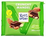 Ritter Sport Crunchy Mandel Schokolade vegan, 10er Pack (10 x 100g)