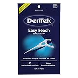DenTek Complete Clean Easy Reach Zahnseide, kein Brechen und keine Shred Floss, 75 Stück