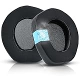 RS 175 Ohrpolster, Ersatz Ohrpolster für Sennheiser RS 175 RS 165 RS 185 RS 195 HDR 165 HDR 175 HDR 185 HDR 195 Kopfhörer, Ersatzpolster mit PU Leder | Memory Schaum (Kühlgel)