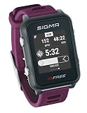 iD.Free GPS Multisport-Uhr für Outdoor und Navigation, Smart Notifications, Geocaching, Pulsmessung am Handgelenk, wasserdicht, inkl. Fahrradhalterung