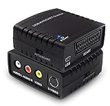 Rybozen Grabber Video-Capture-Karte überträgt Hi8 VHS TV-Format auf DVD, Scart auf USB, Audio- und Video-Recorder für Windows 7, 8, 10, 11 / Mac OS Analog-Konverter auf Dig