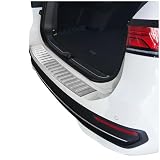 tuning-art BL1048 Ladekantenschutz mit Abkantung für VW Passat B9 Variant Kombi 2024-, Farbe:Silb