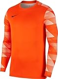 Nike Herren M Nk Df Park Iv JSY Ls Gk Shirt, Safety Orange/White/Black, L EU