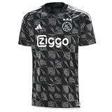adidas Ajax 23/24 Drittes Fußballtrikot für Herren – Celebrating The Beautiful Game's Finest Producers of Football Talent, Aeroready, Schwarz, M