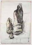 Horst Janssen Stiefel Poster Plakat Kunstdruck